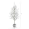 4ft. Unlit Snowed Twig Artificial Christmas Tree in Decorative Planter